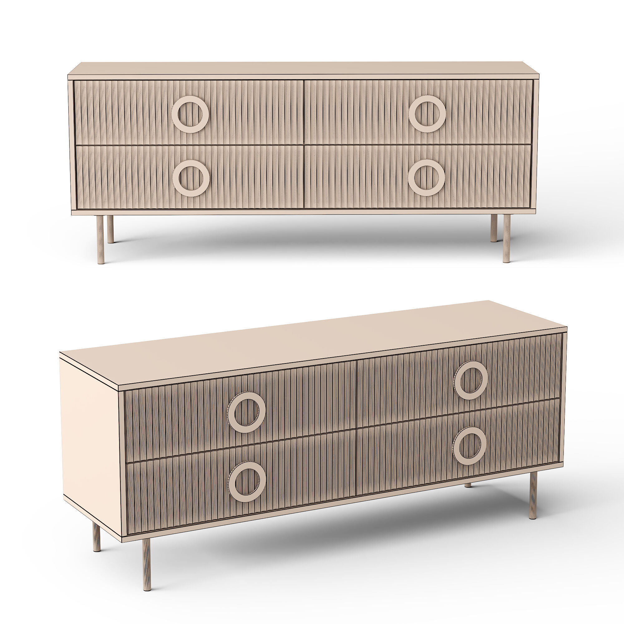 Berian Sideboard 3D model_2
