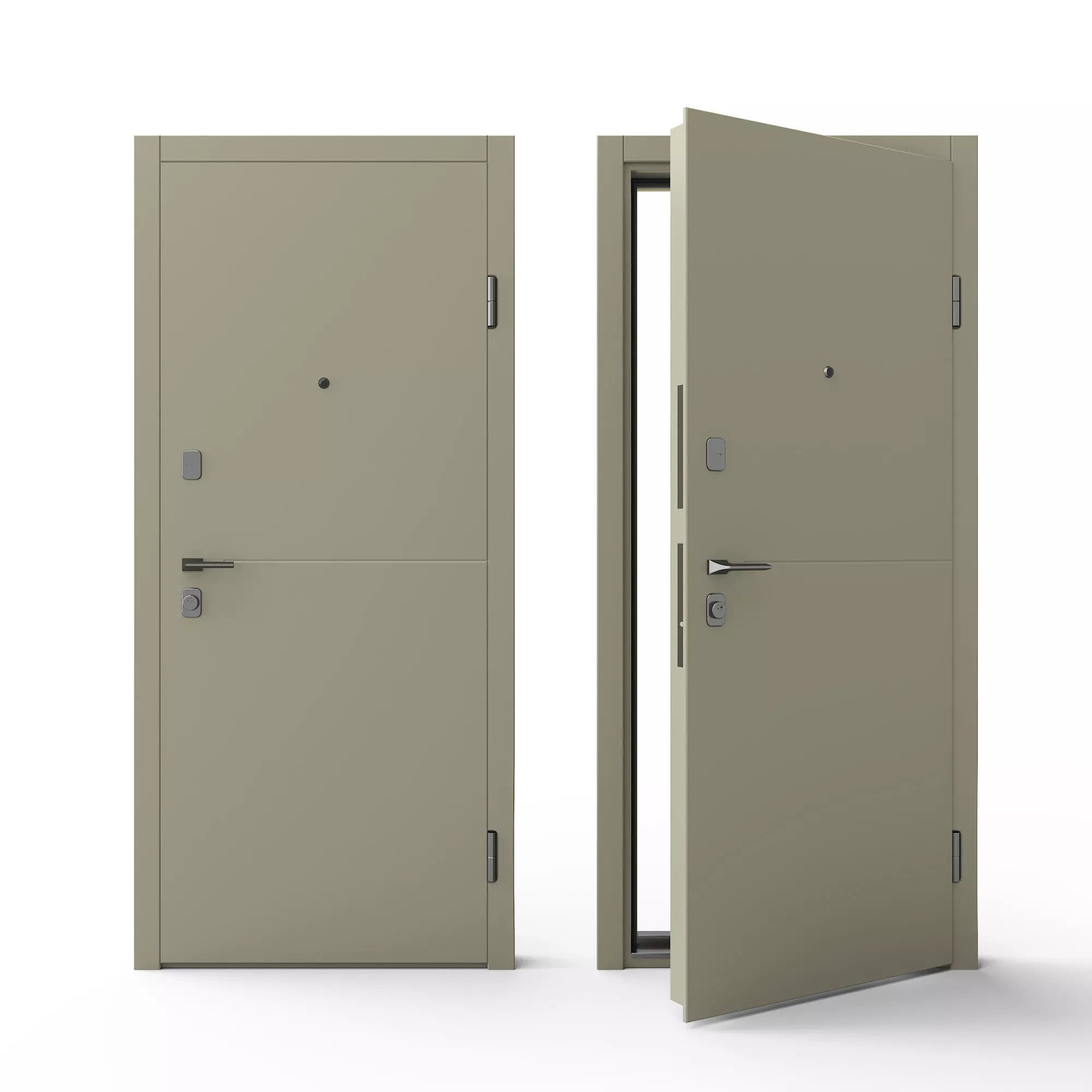 Bary Door 3D model_0