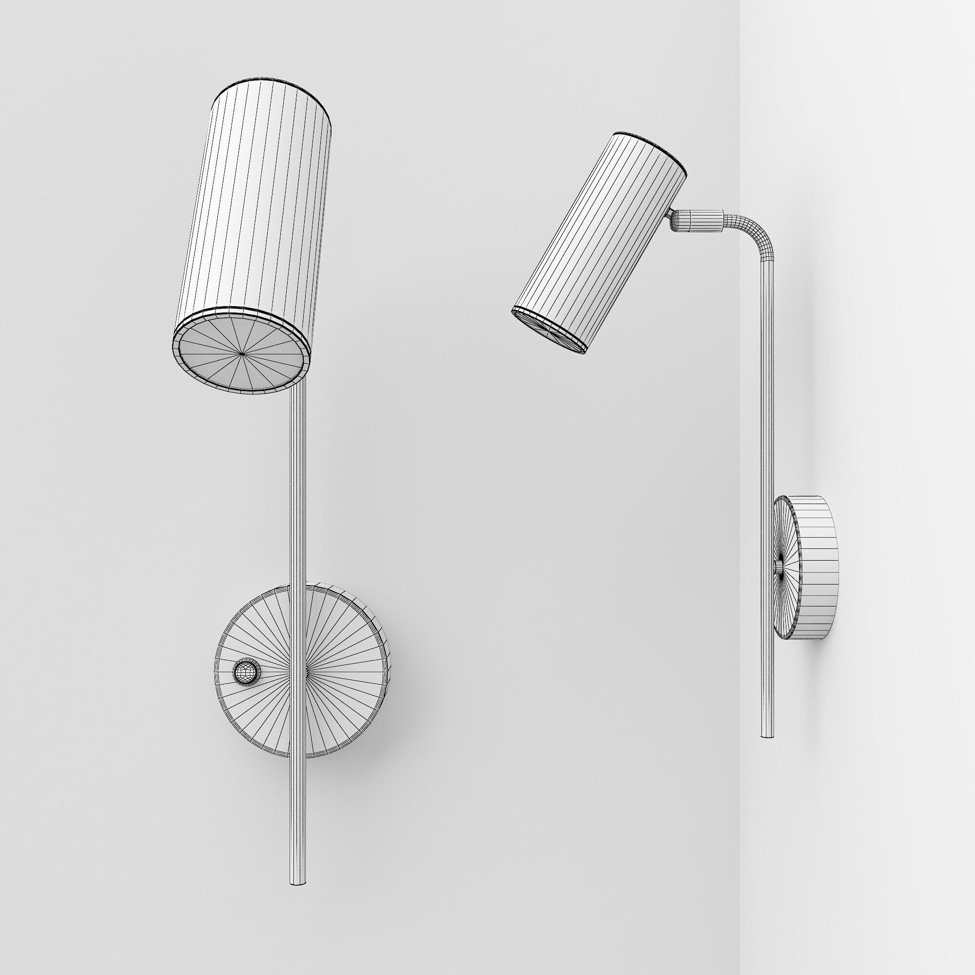 Artellane Wall Light 3D model_1