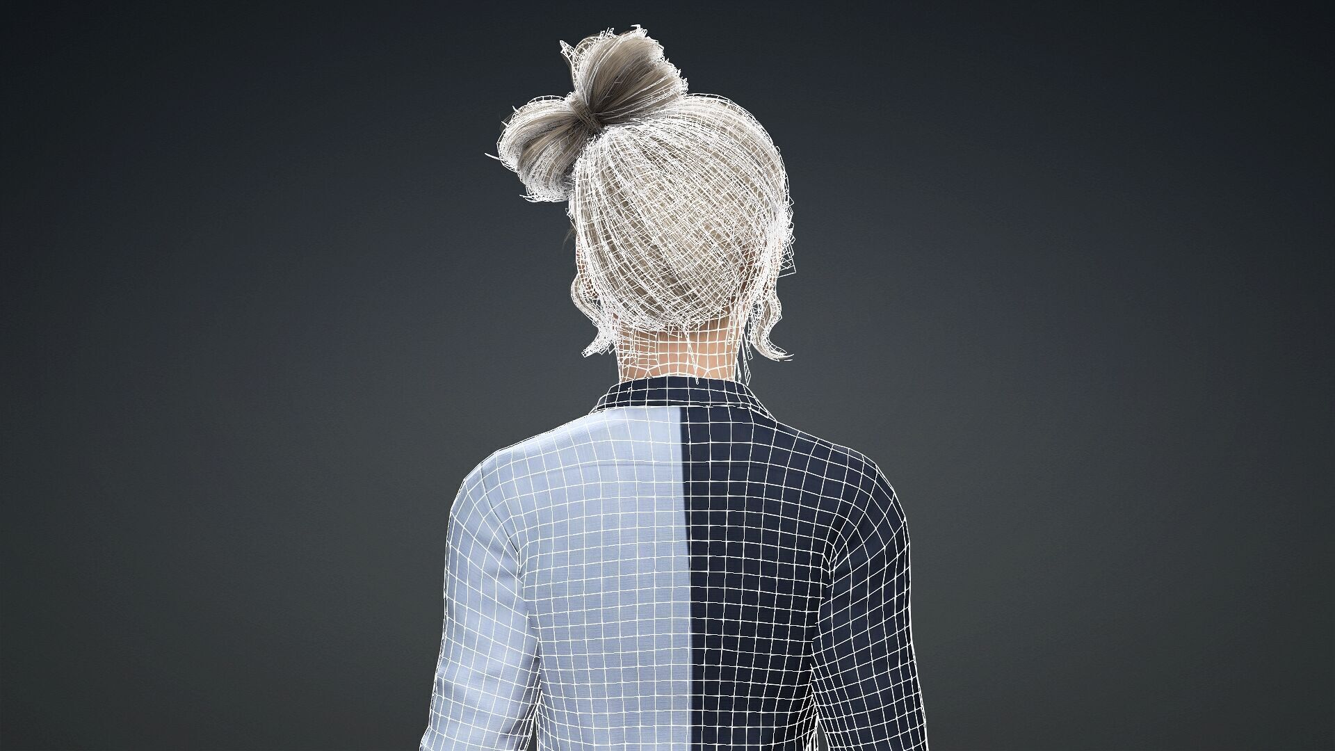 Realistic 3D Woman Model 3D model_15