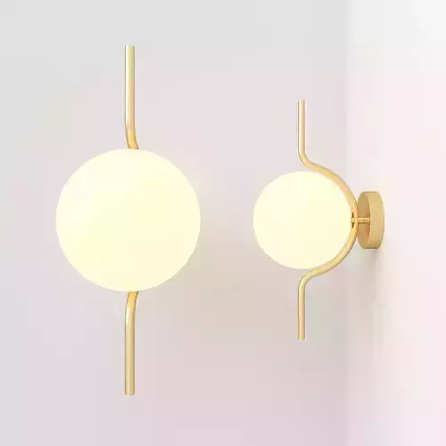 Allie Wall Light 3D model