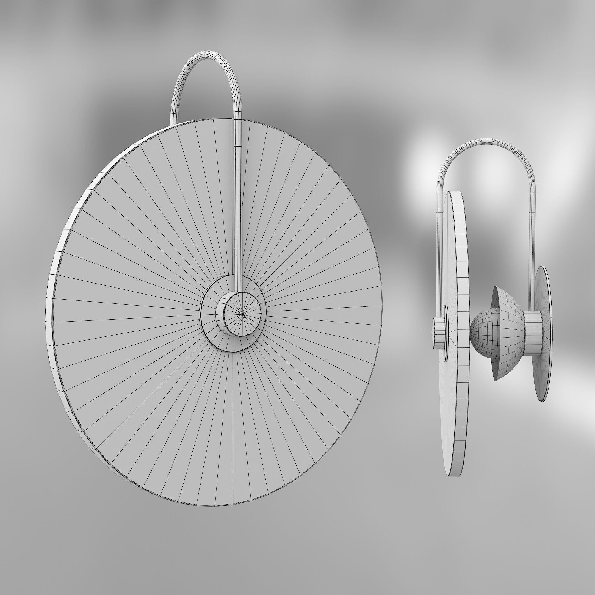 Alilian Wall Light 3D model_1