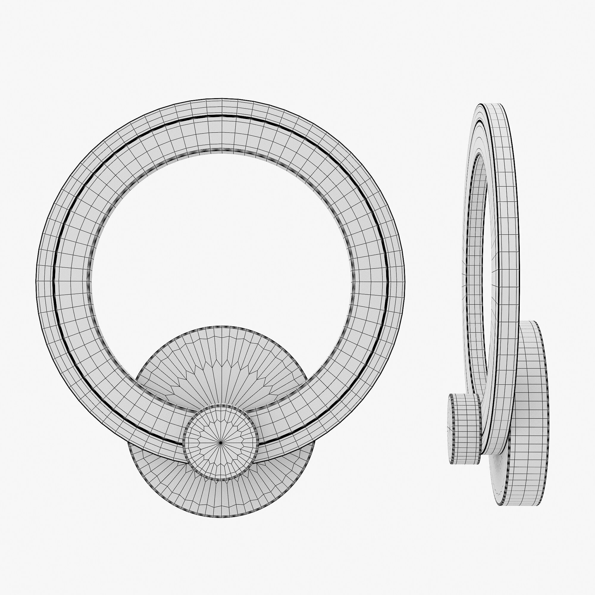 Airayla Wall Light 3D model_1