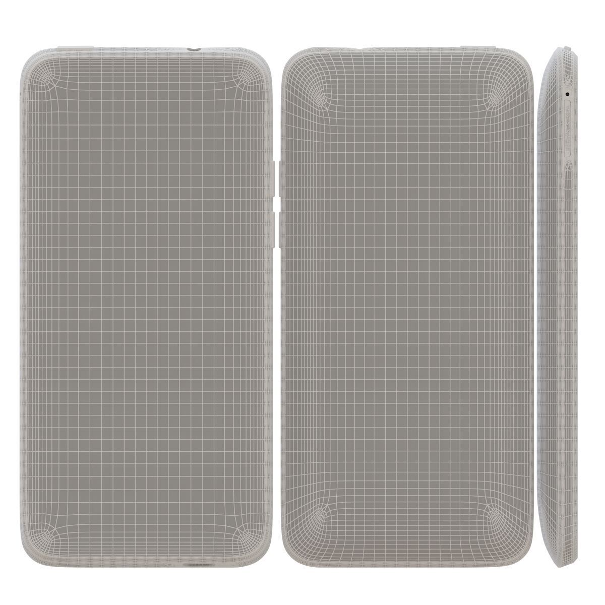 HTC One mini Blue 3D model_8