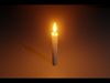Melted Wax Candle - Vela de Cera Low-poly 3D model_1