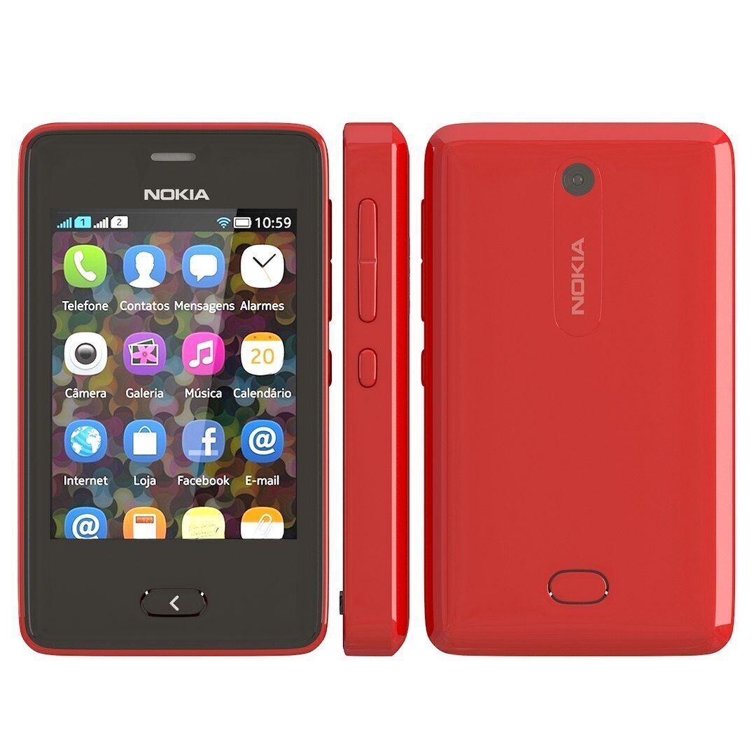 Nokia Asha 501 3D model_2