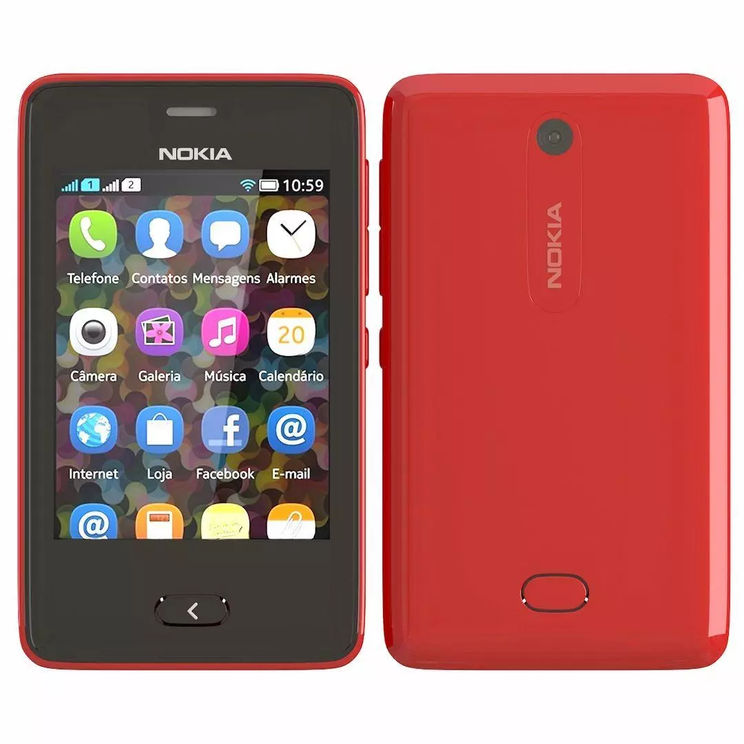 Nokia Asha 501 3D model_0