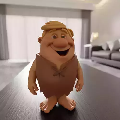 Barney Rubble 3D print model