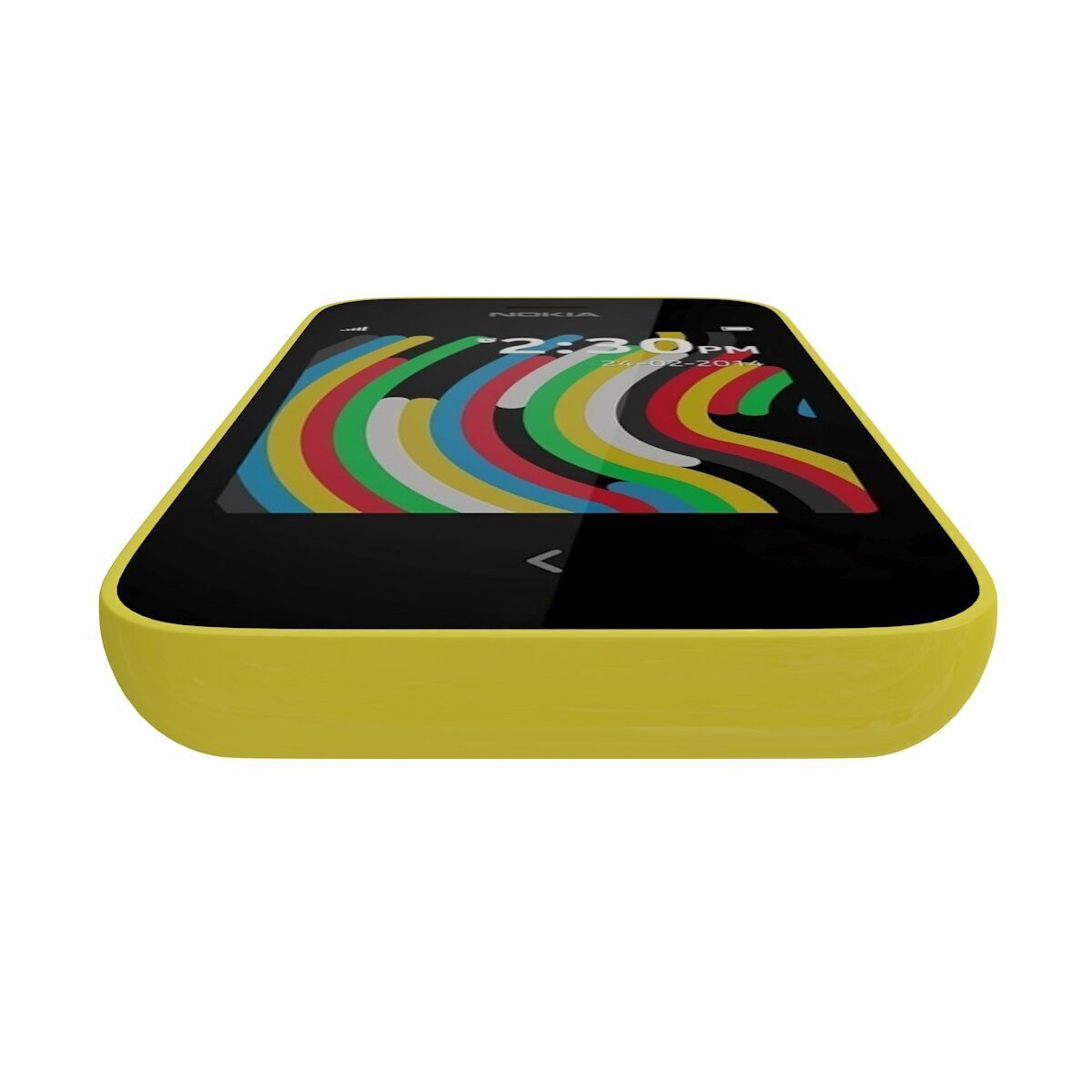 Nokia Asha 230 all color 3D model_16