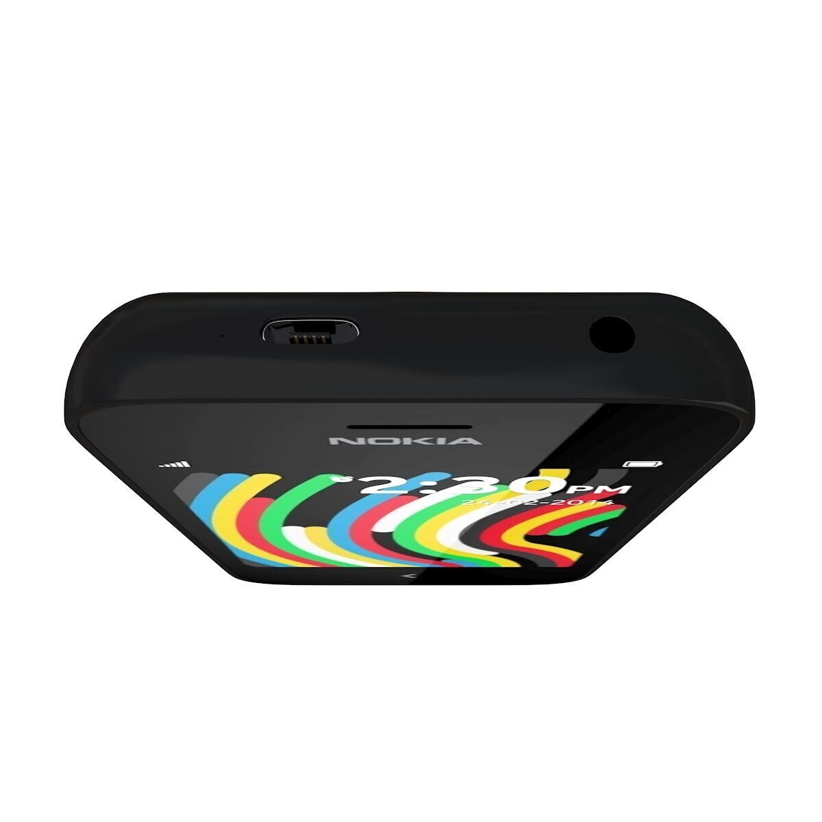 Nokia Asha 230 all color 3D model_37