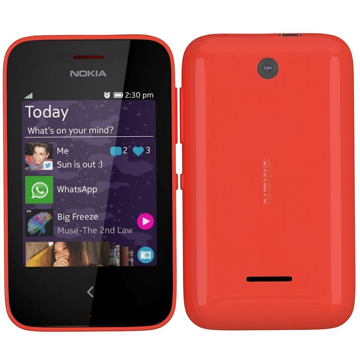 Nokia Asha 230 all color 3D model_19