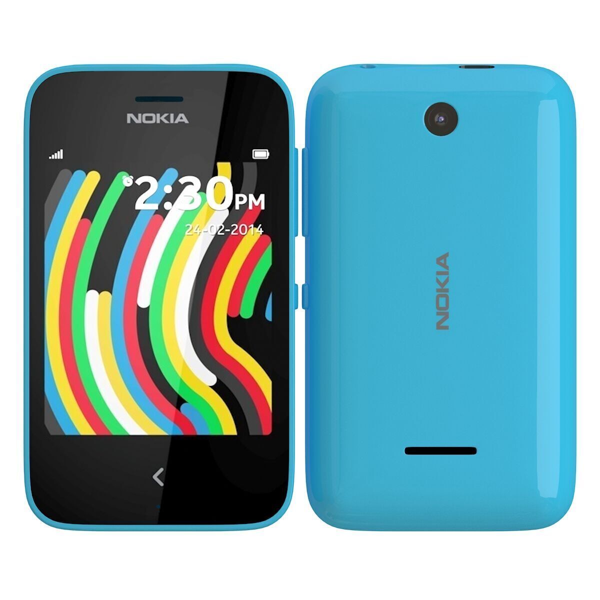 Nokia Asha 230 all color 3D model_22