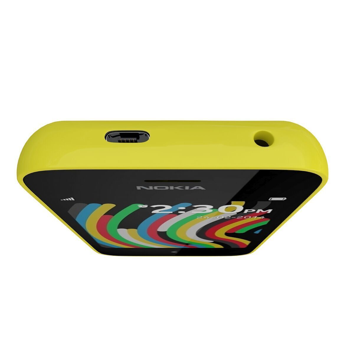 Nokia Asha 230 all color 3D model_17