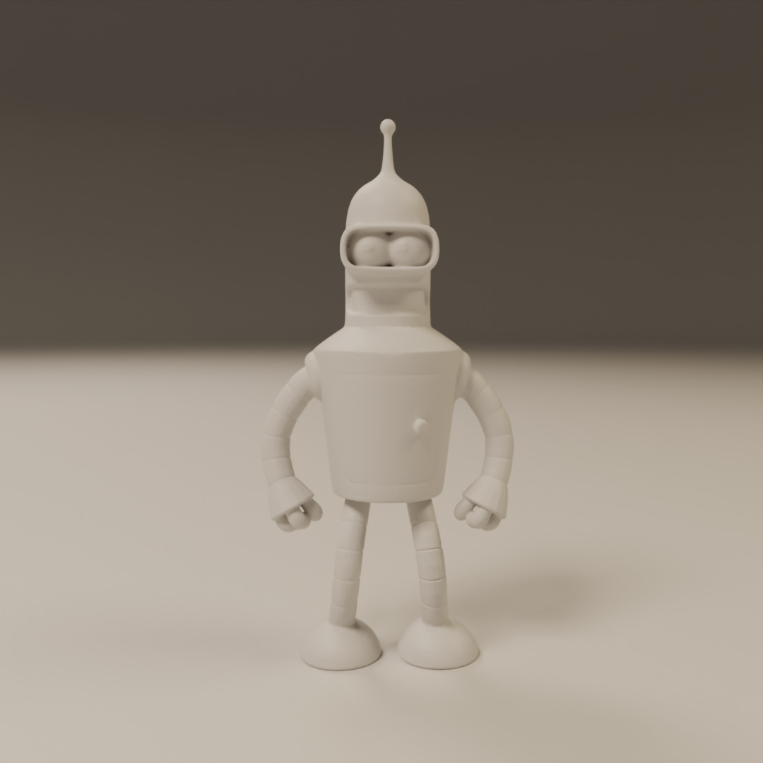 Bender - Futurama 3D print model_16