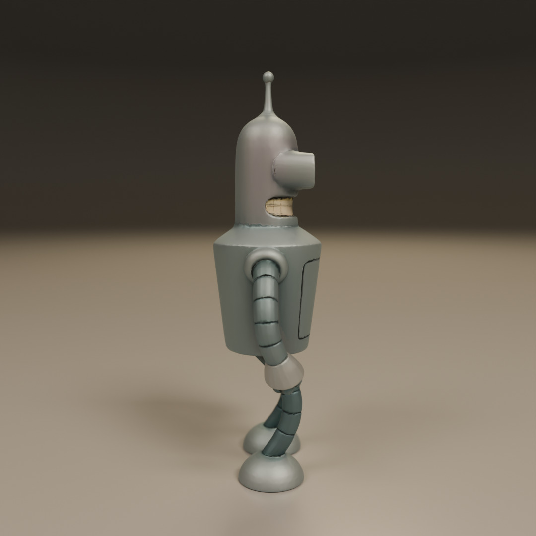 Bender - Futurama 3D print model_1