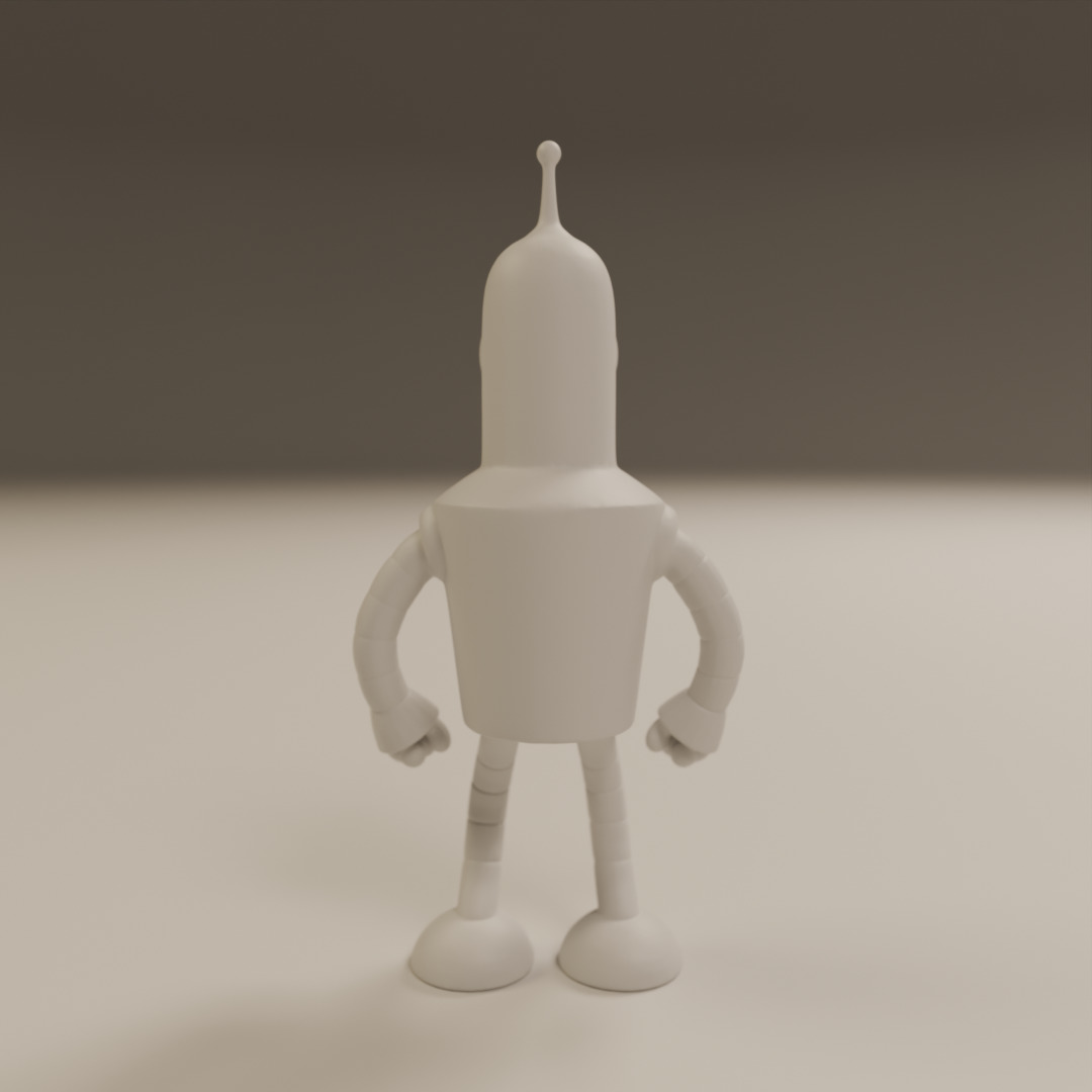 Bender - Futurama 3D print model_6