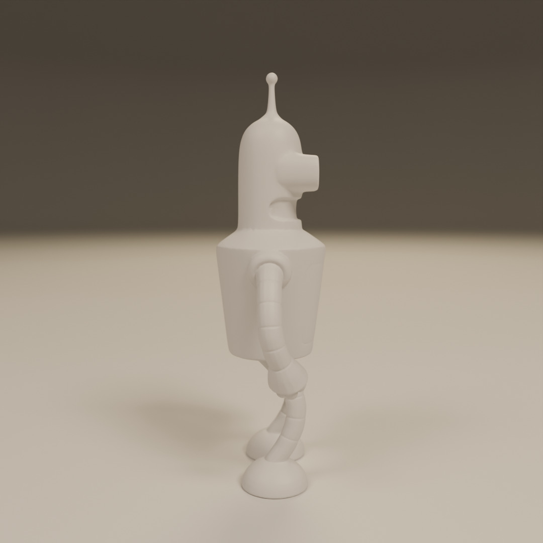 Bender - Futurama 3D print model_2