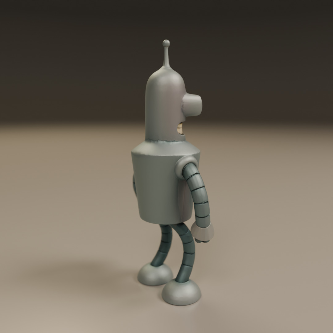 Bender - Futurama 3D print model_13