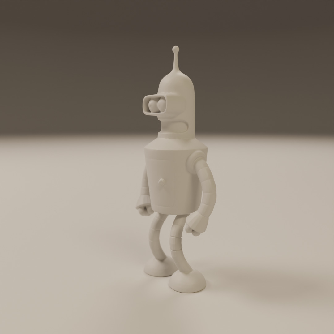 Bender - Futurama 3D print model_10