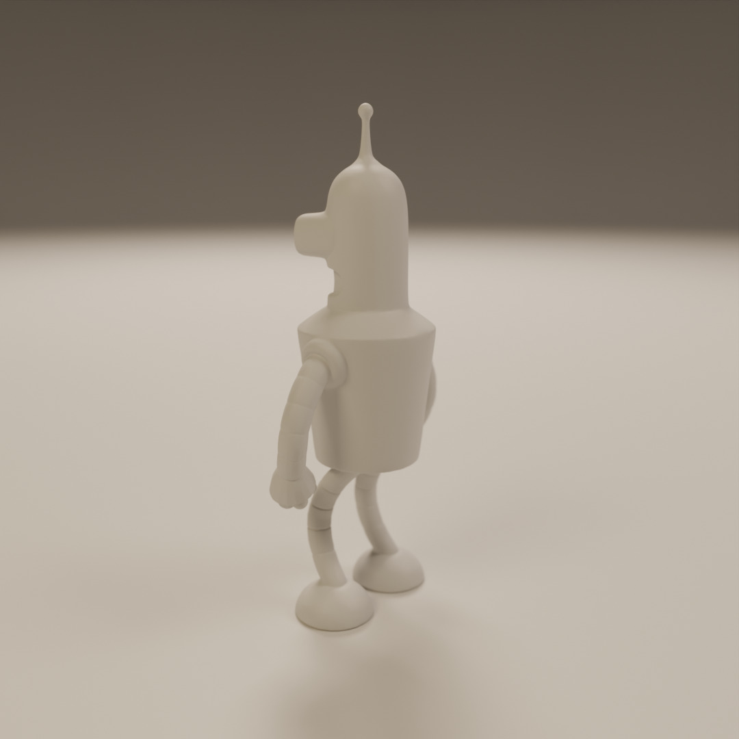 Bender - Futurama 3D print model_12