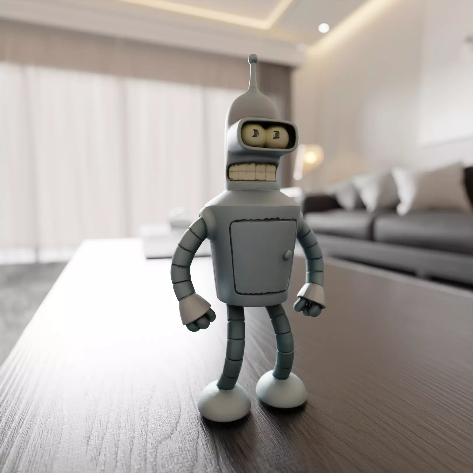 Bender - Futurama 3D print model_0