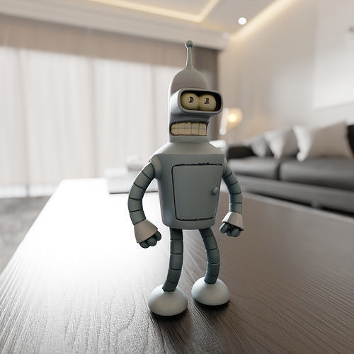 Bender - Futurama 3D print model