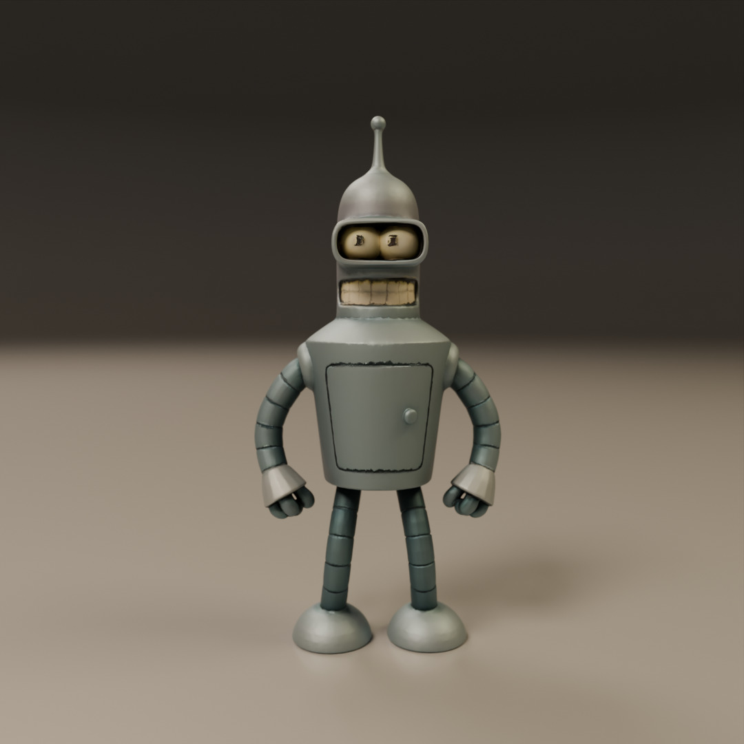 Bender - Futurama 3D print model_15