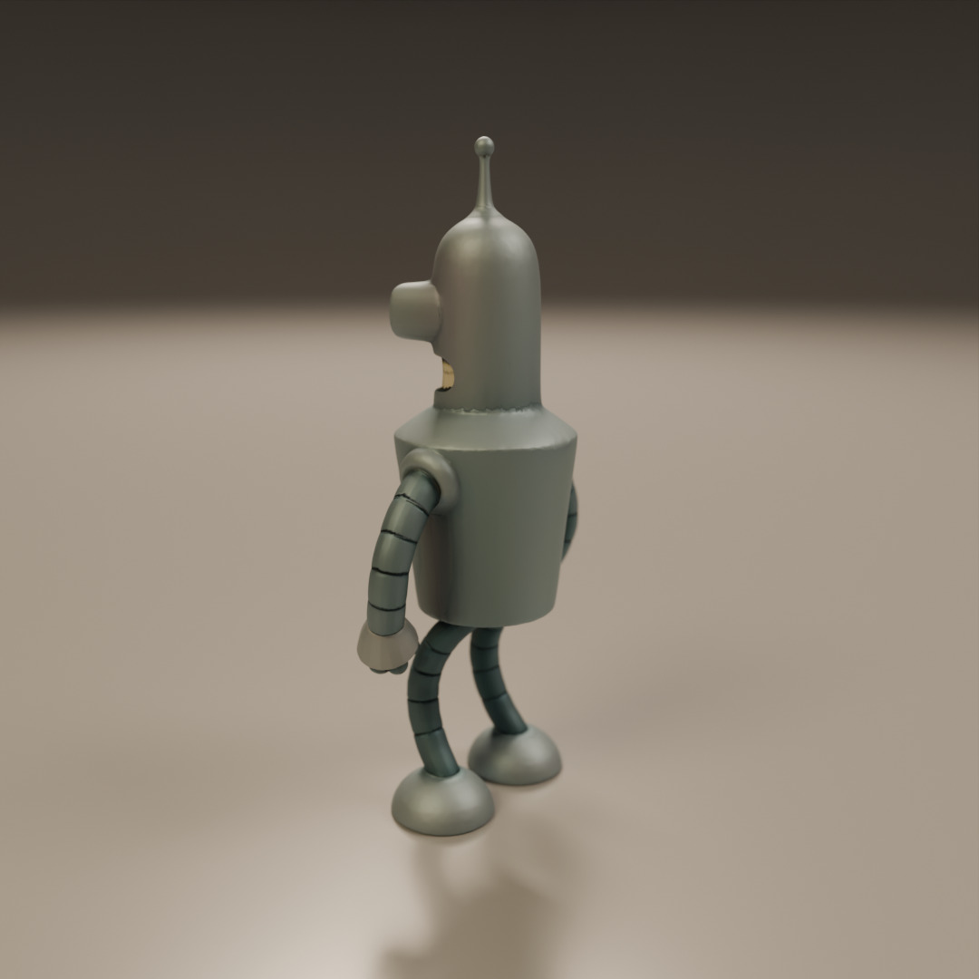 Bender - Futurama 3D print model_11