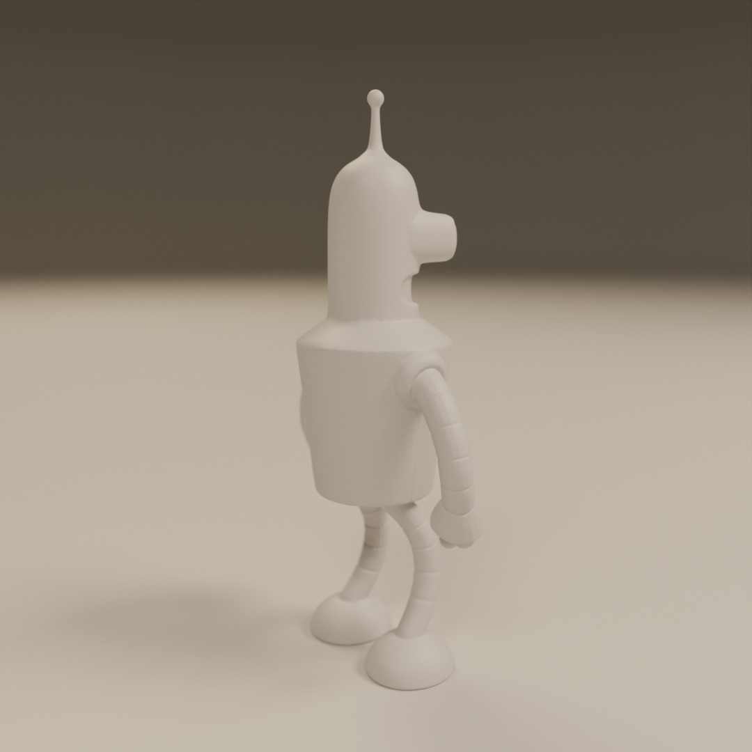 Bender - Futurama 3D print model_14
