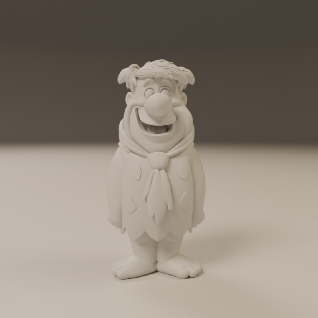 Fred Flintstone 3D print model_16
