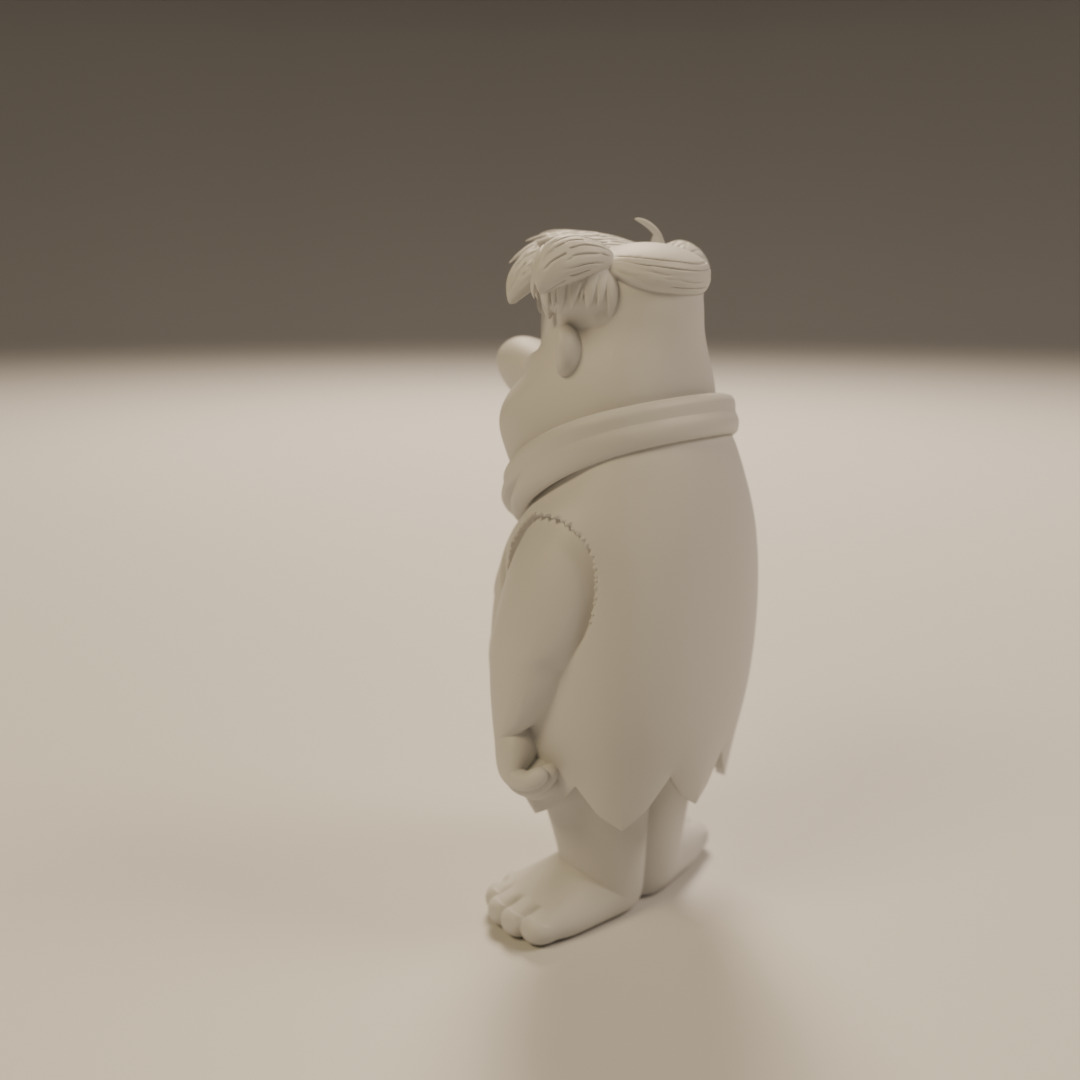 Fred Flintstone 3D print model_14