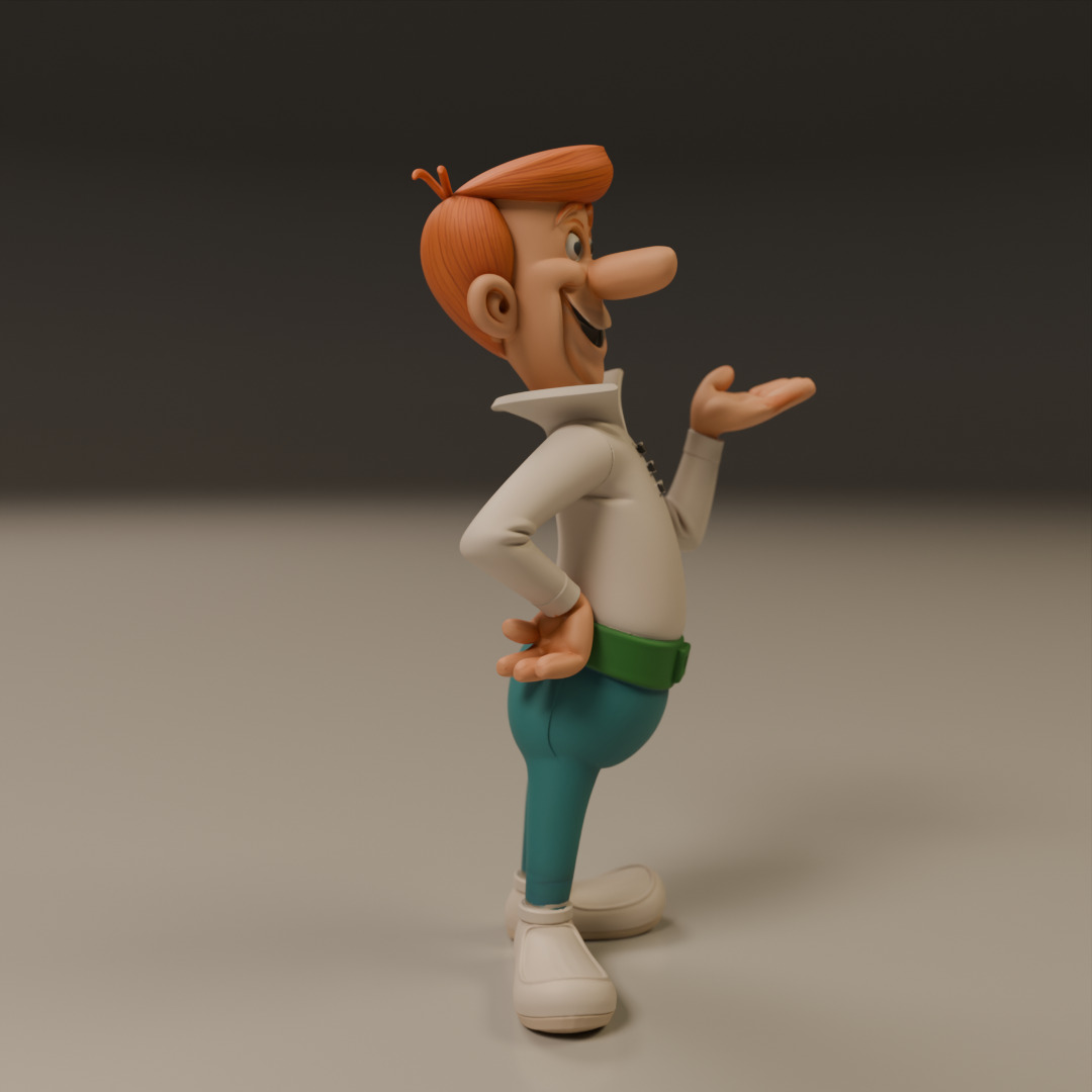 George Jetson 3D print model_8