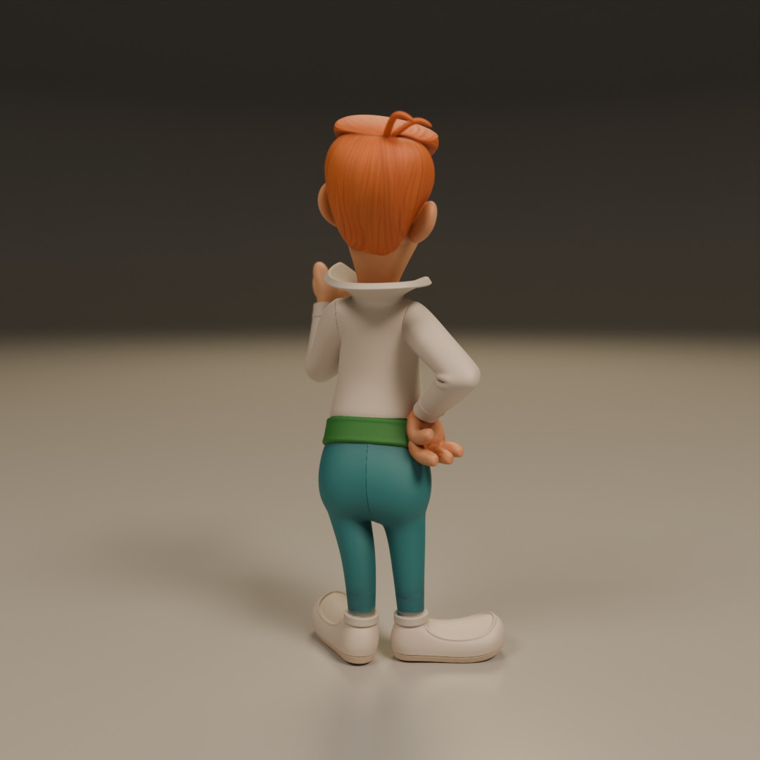 George Jetson 3D print model_1