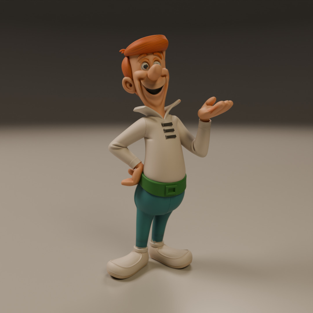 George Jetson 3D print model_5