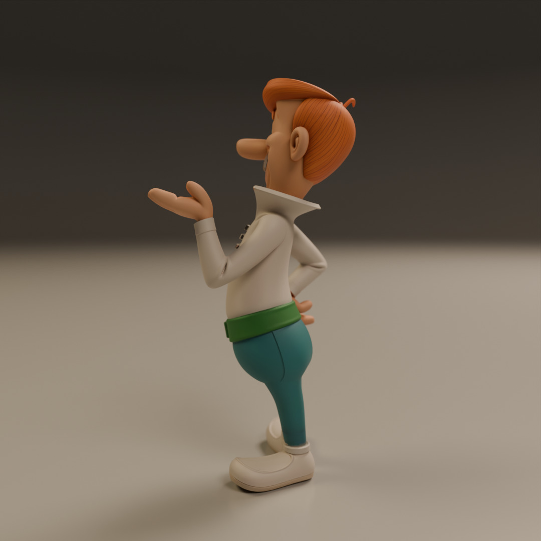 George Jetson 3D print model_3