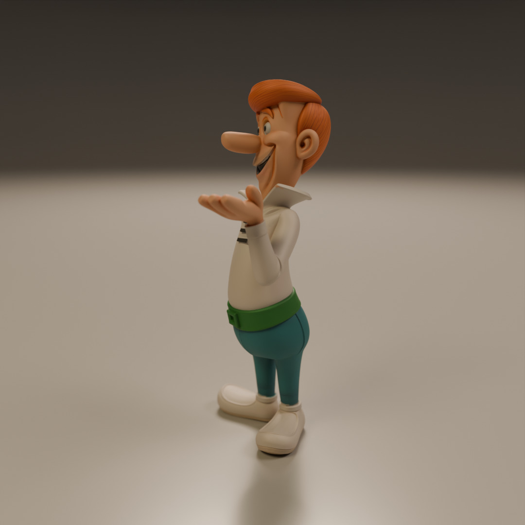 George Jetson 3D print model_6
