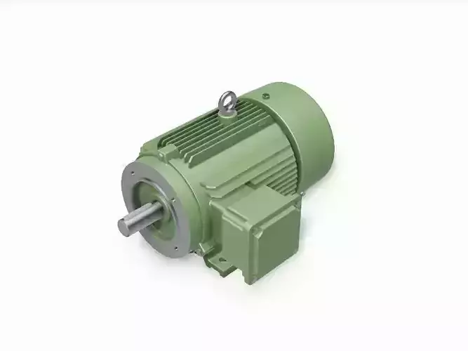 100L B34a Right IEC electric motor - 3D CAD model
