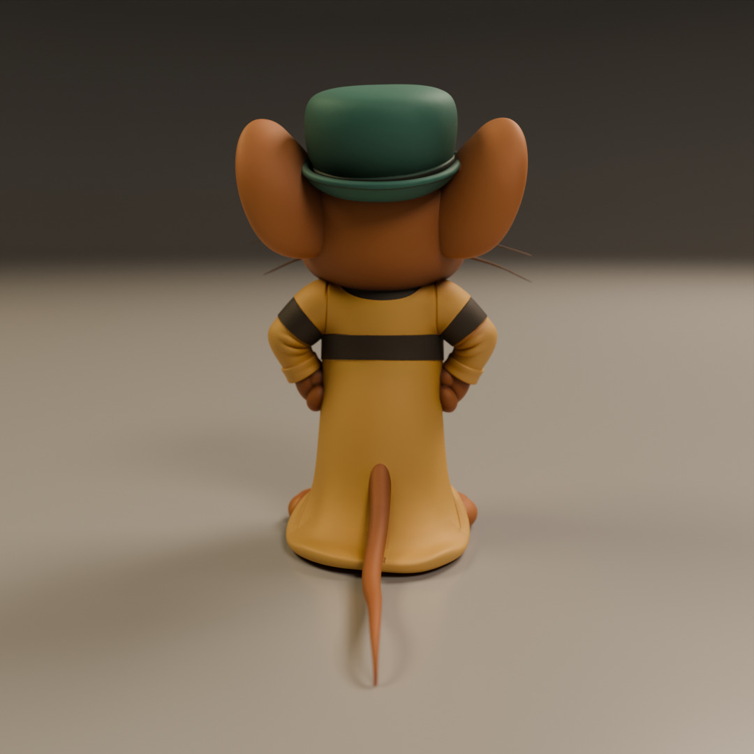 Muscles Mouse 3D print model_5