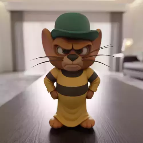 Muscles Mouse 3D print model