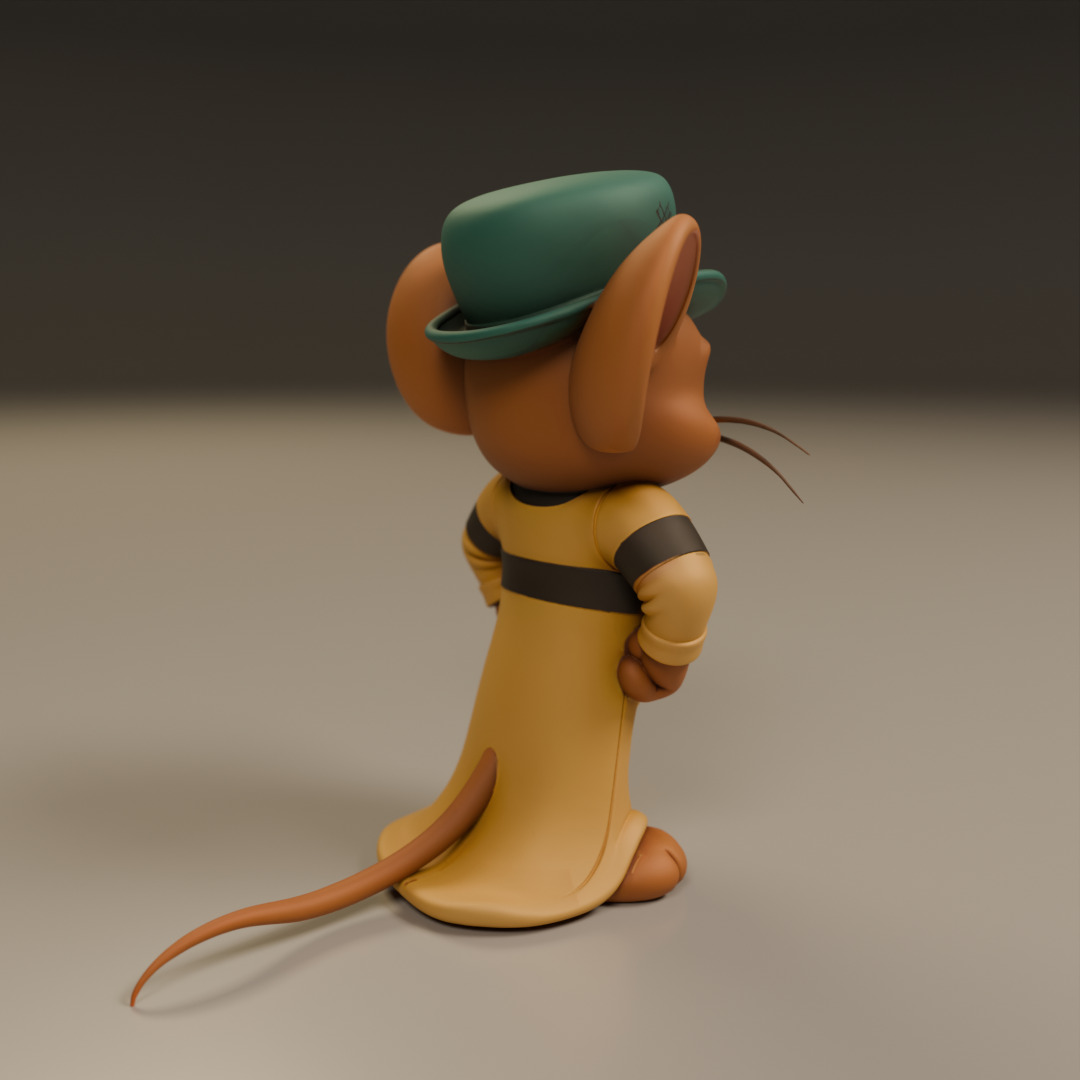 Muscles Mouse 3D print model_13