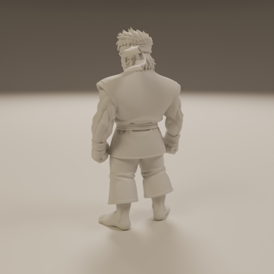 Riu - Street Fighter 3D print model_6