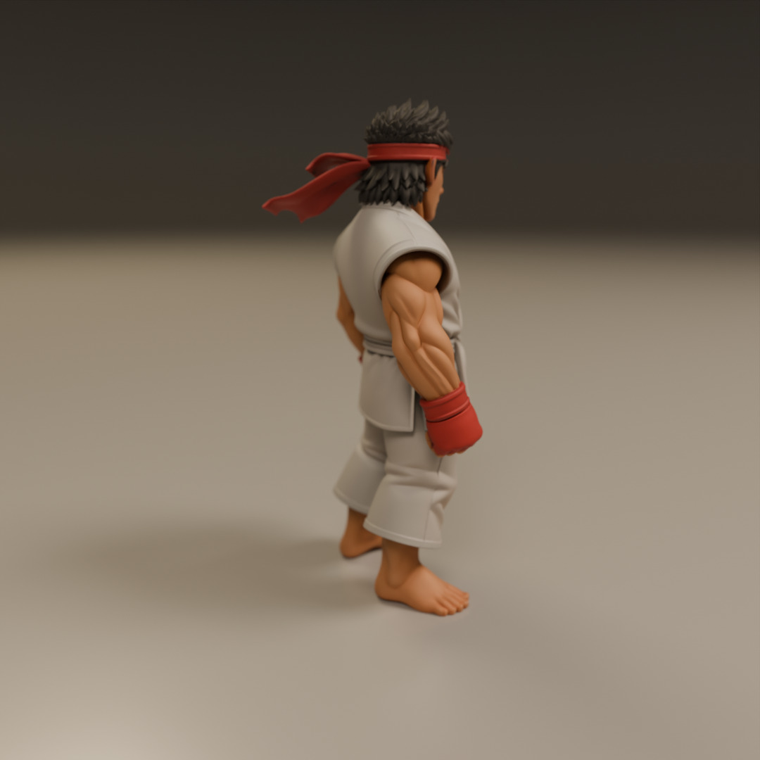 Riu - Street Fighter 3D print model_15