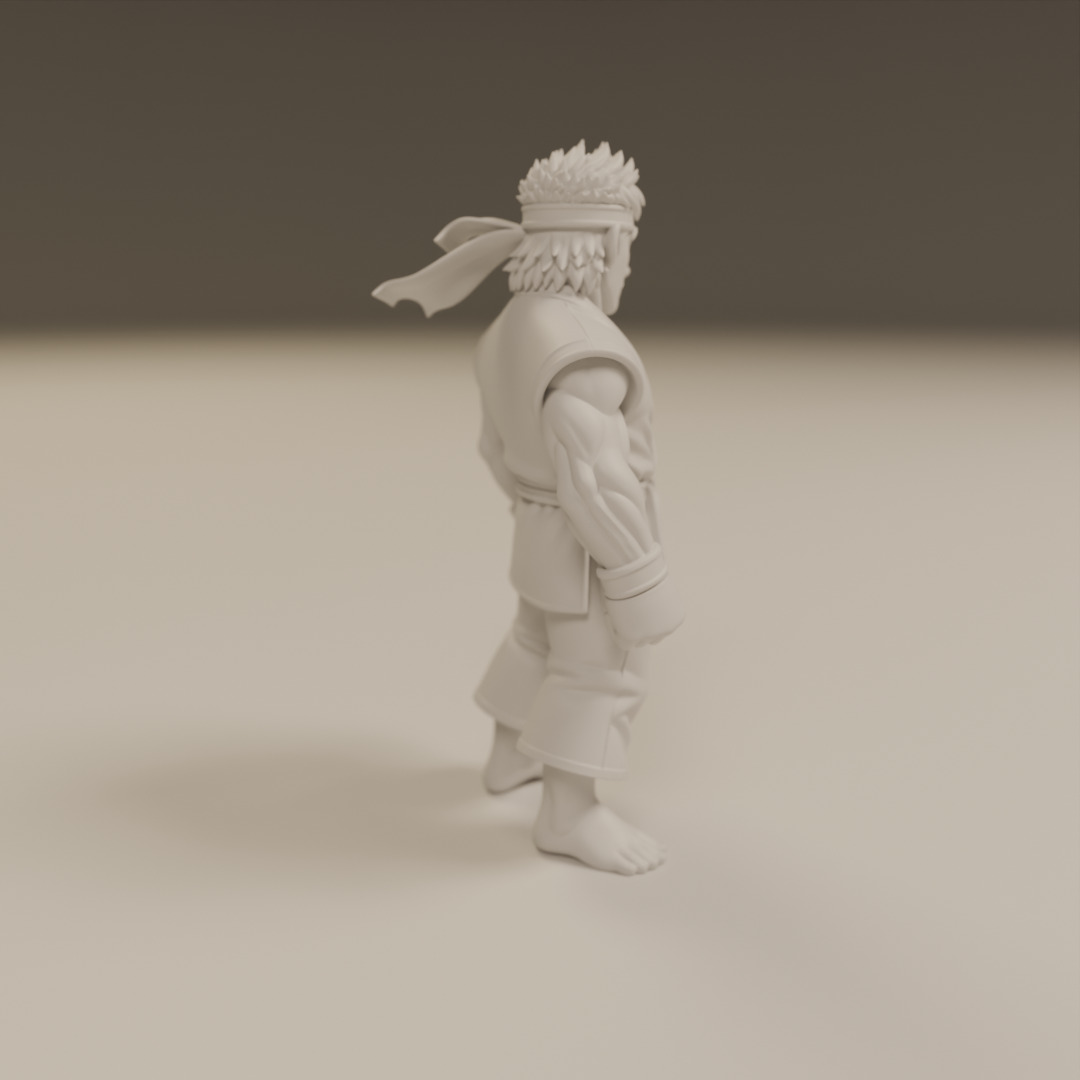 Riu - Street Fighter 3D print model_7