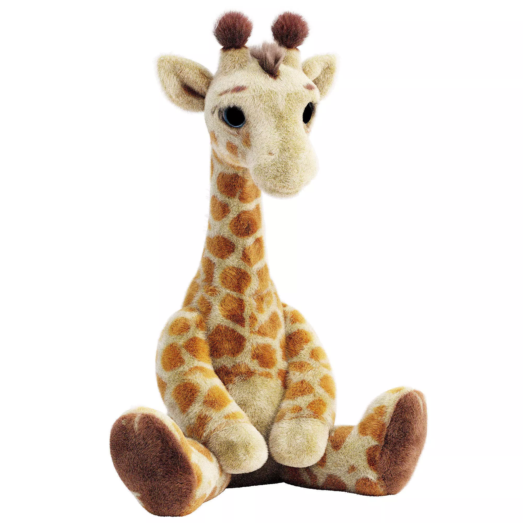 giraffe toy 3D model_0