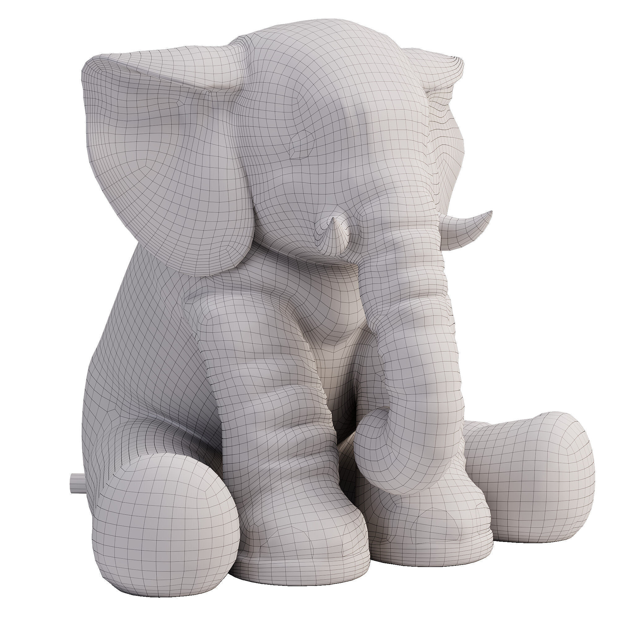 elephant 3D model_1