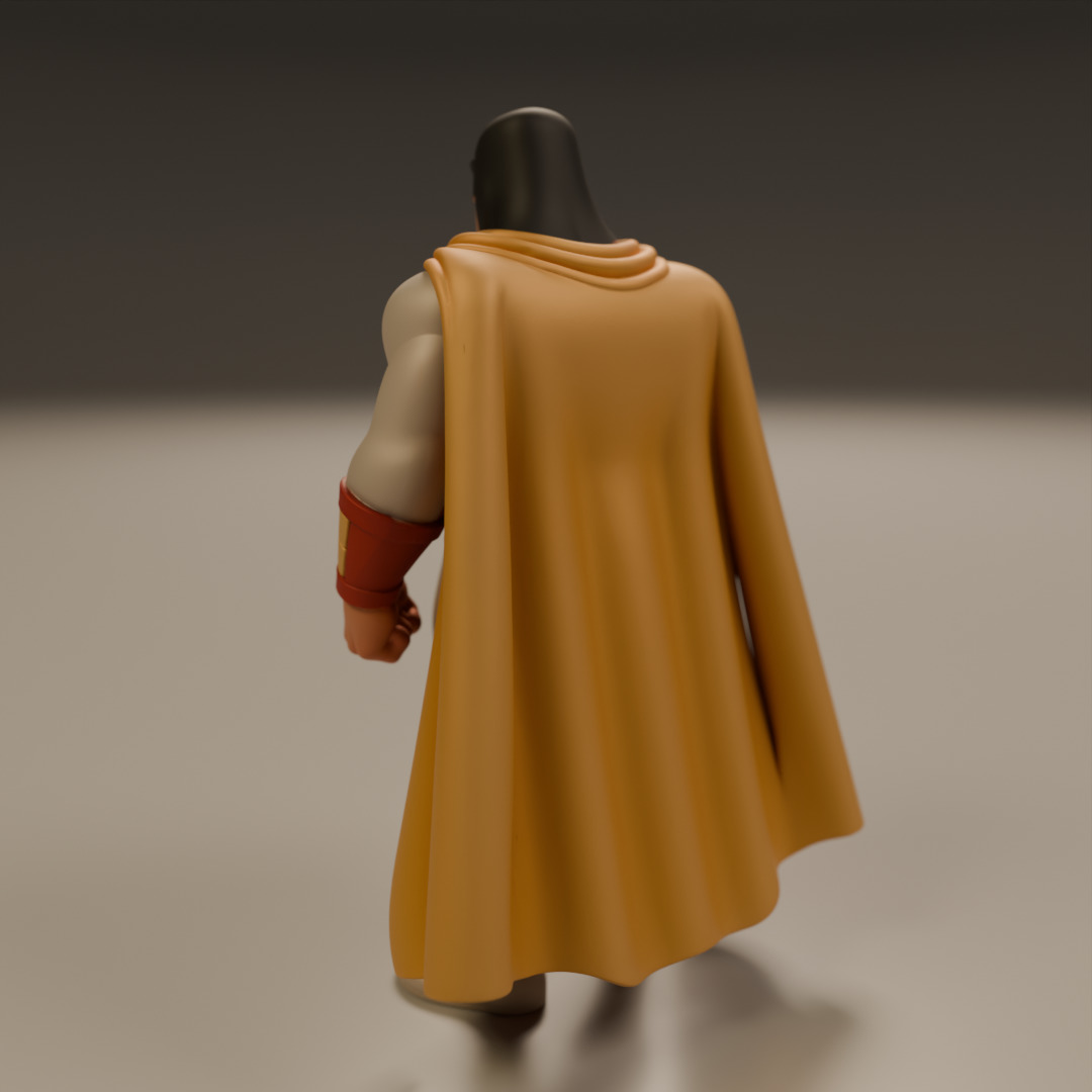 space ghost 3D print model_14