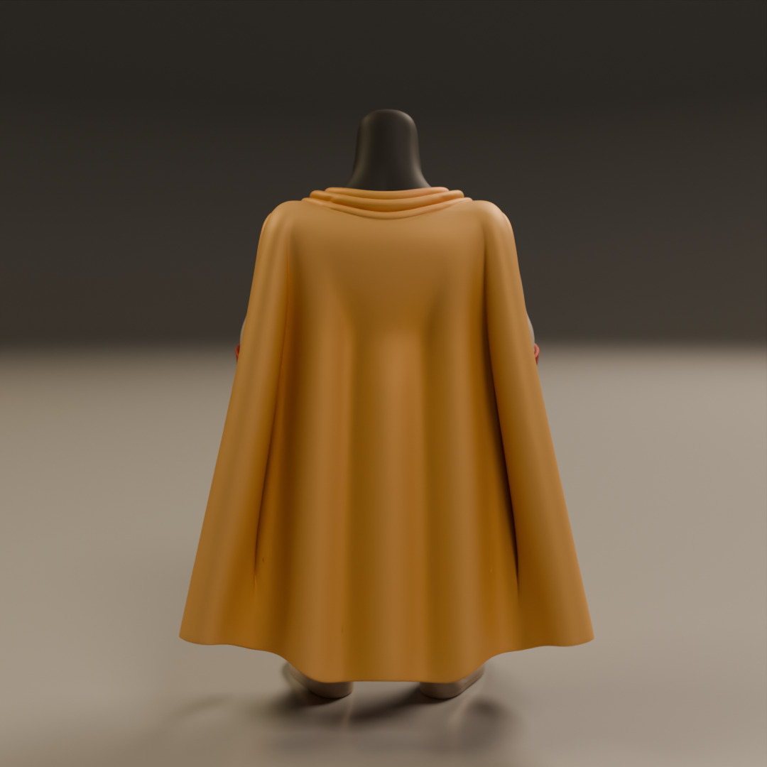 space ghost 3D print model_11
