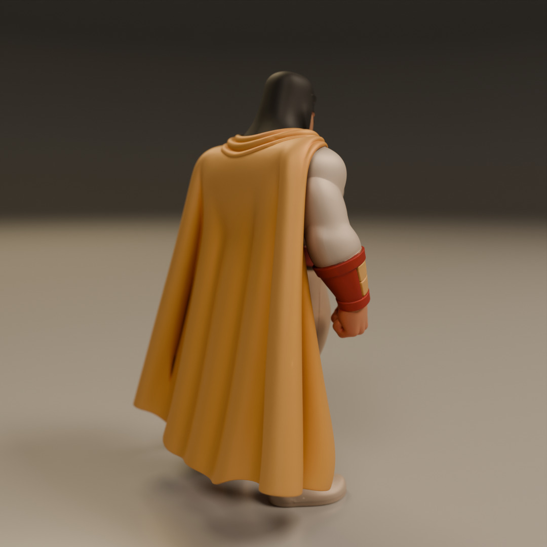 space ghost 3D print model_15