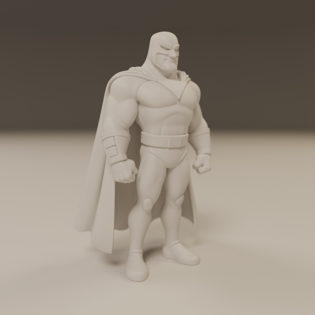 space ghost 3D print model_4