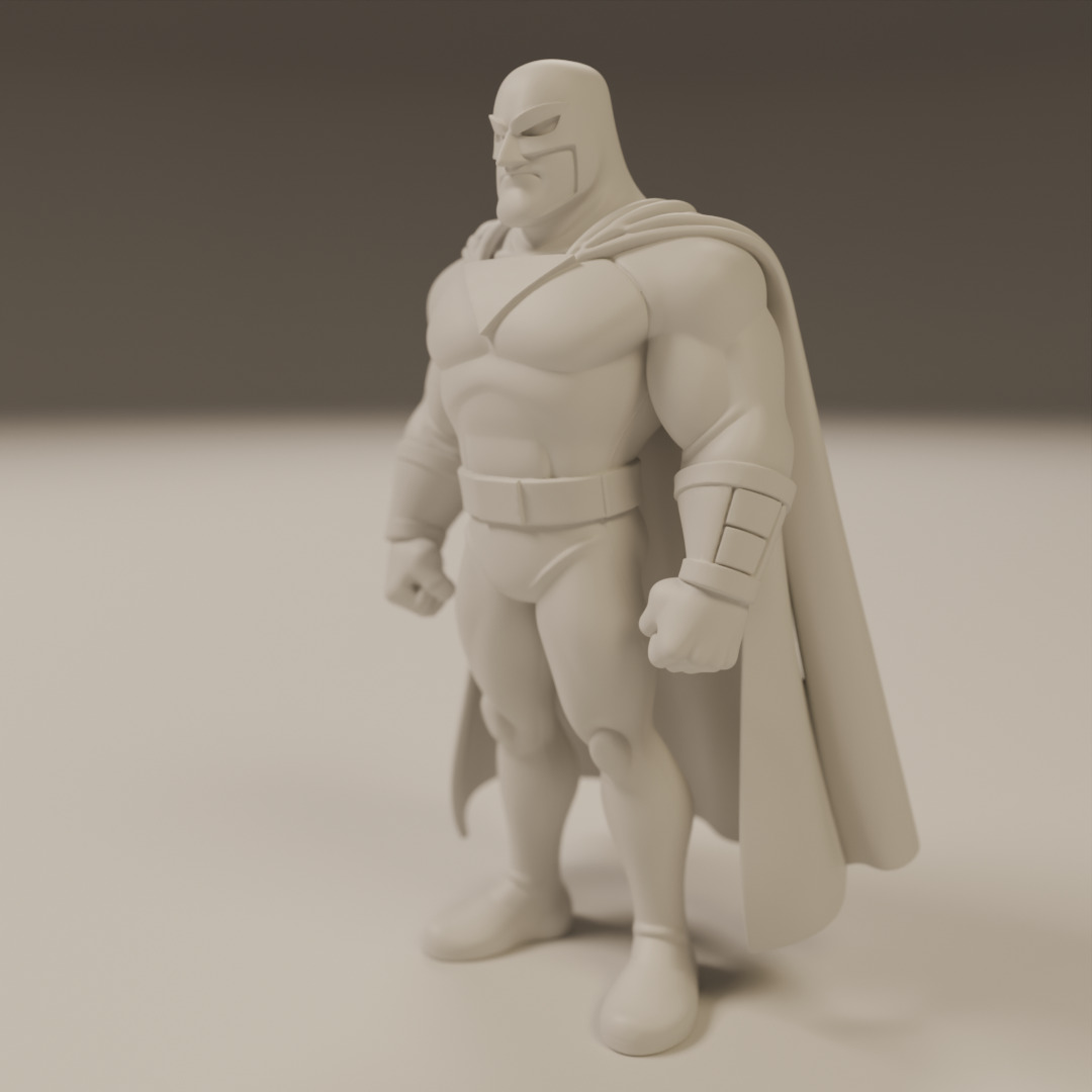 space ghost 3D print model_5